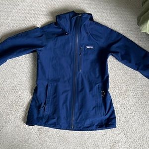 PATAGONIA shell dark blue ski jacket